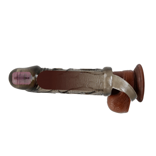 Pretty Love Carson Vibrating Penis Sleeve 6.9inch (17.5cm)