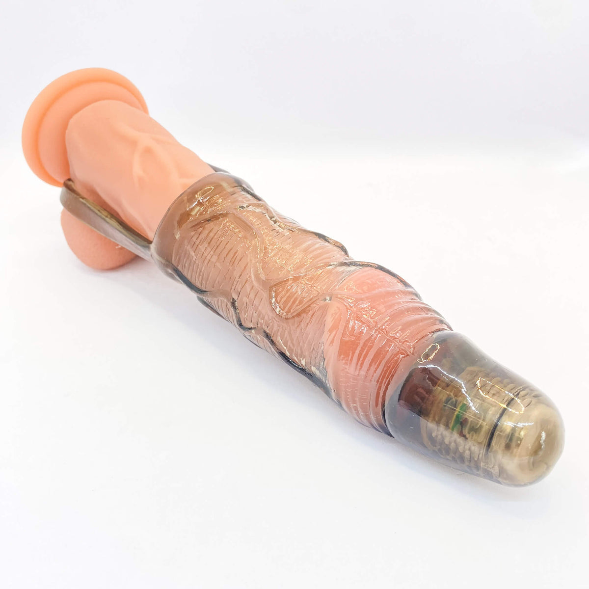 Pretty Love Carson Vibrating Penis Sleeve 6.9inch (17.5cm)