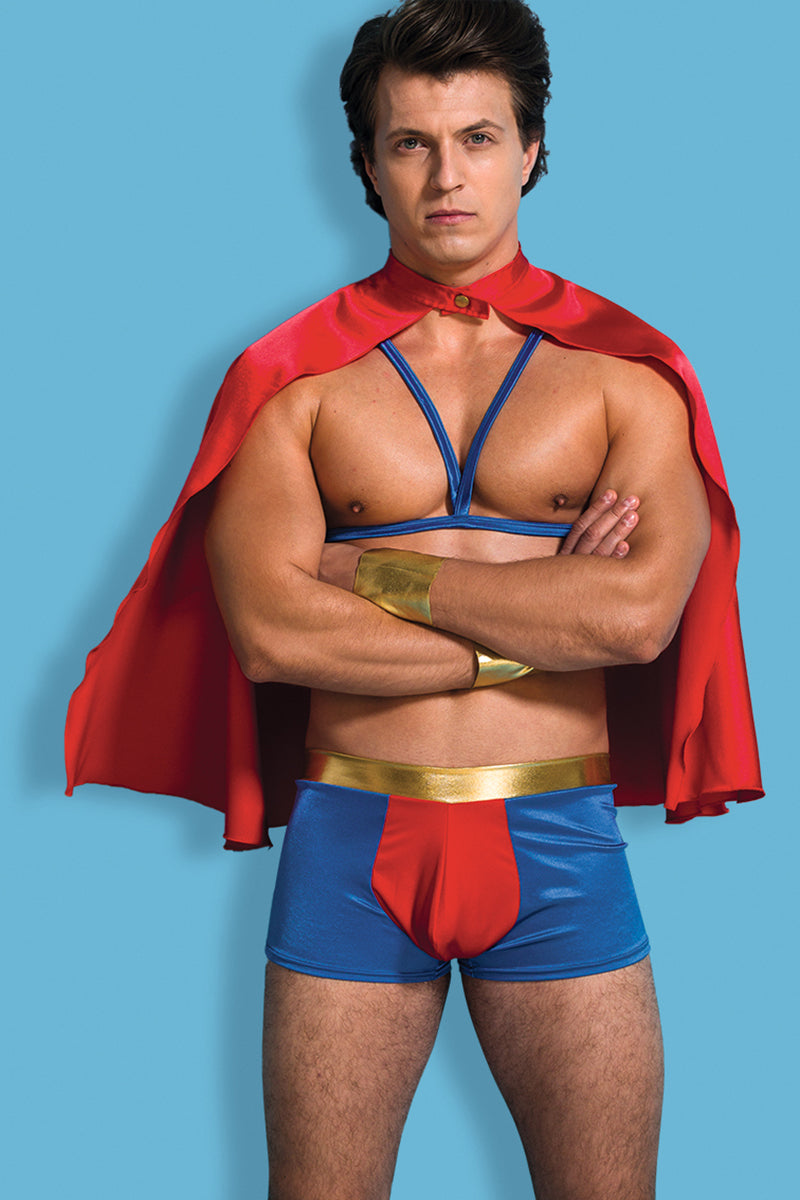 sexy men superman lingerie with features Eccentric Playroom Essentials sexy men superman lingerie with features Eccentric Playroom Essentials