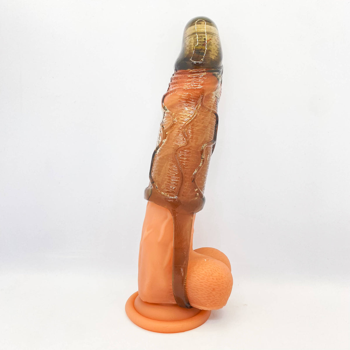 Pretty Love Carson Vibrating Penis Sleeve 6.9inch (17.5cm)