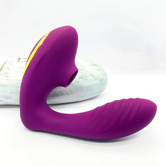 Mary Double Orgasm Wearable Vibrator With Suction