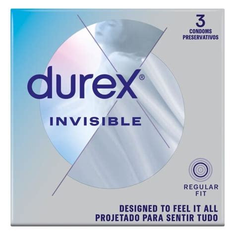 Durex Invisible Regular Fit 3’s