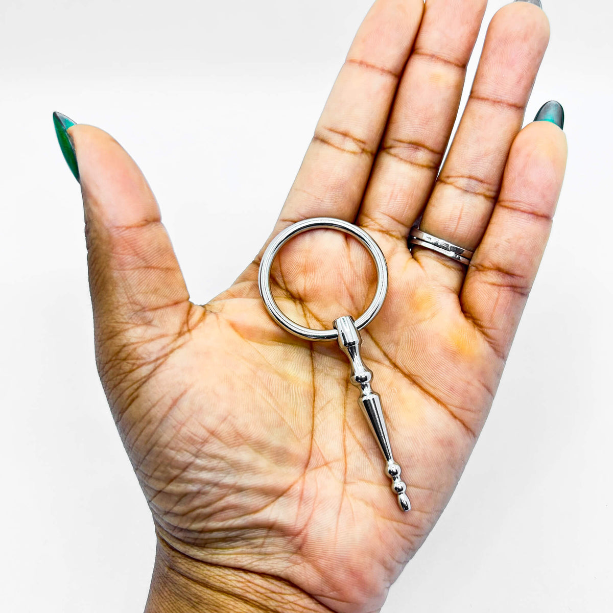 Urethral Sounding Toy with a Ring