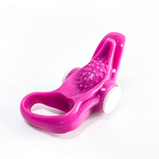 Clit Hanger Silicone Vibrating Cock Ring