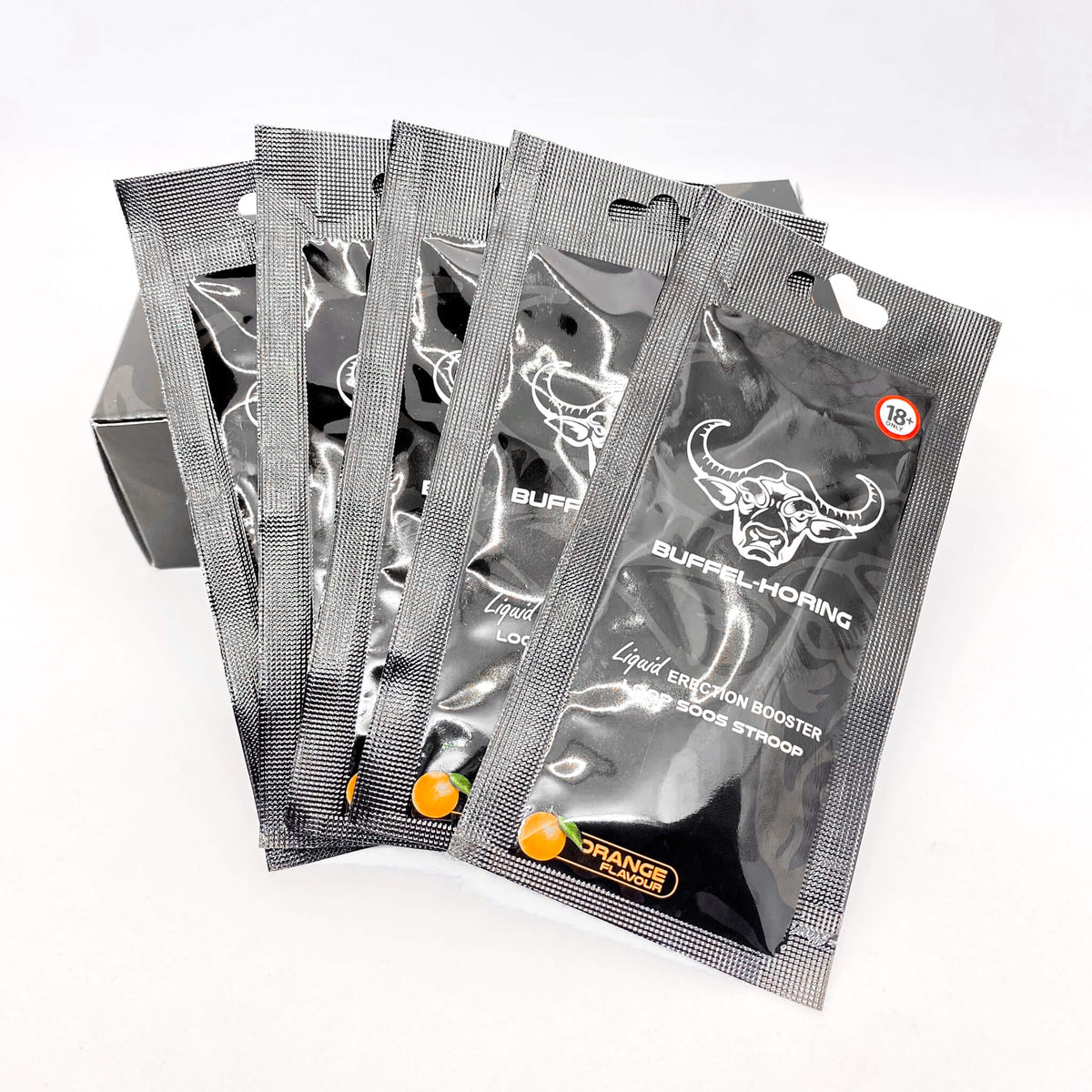 Buffel Horing Liquid Erection Booster - Orange Flavour