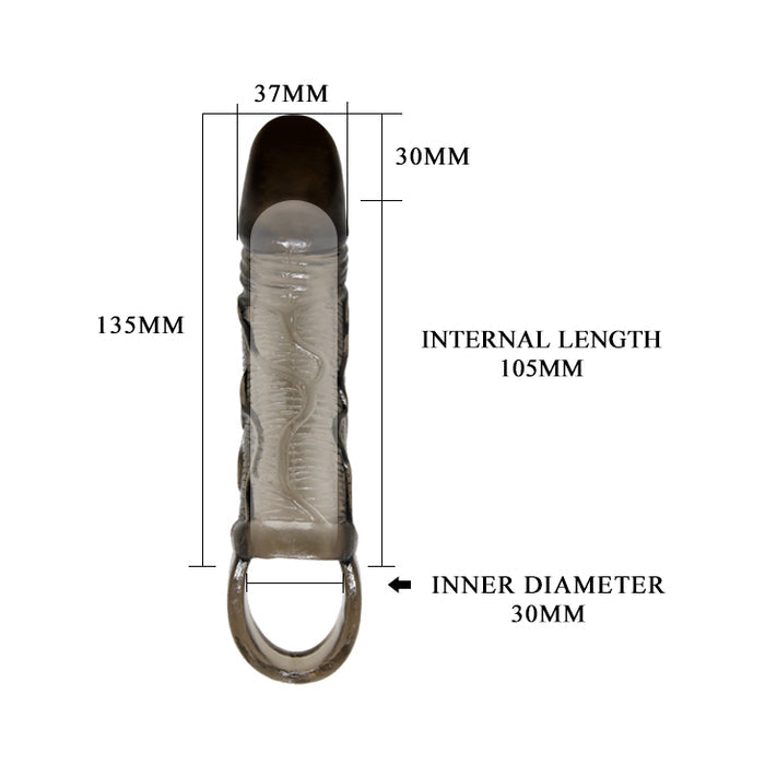 Pretty Love Brayden Penis Sleeve6 .9 Inch (17.5cm)