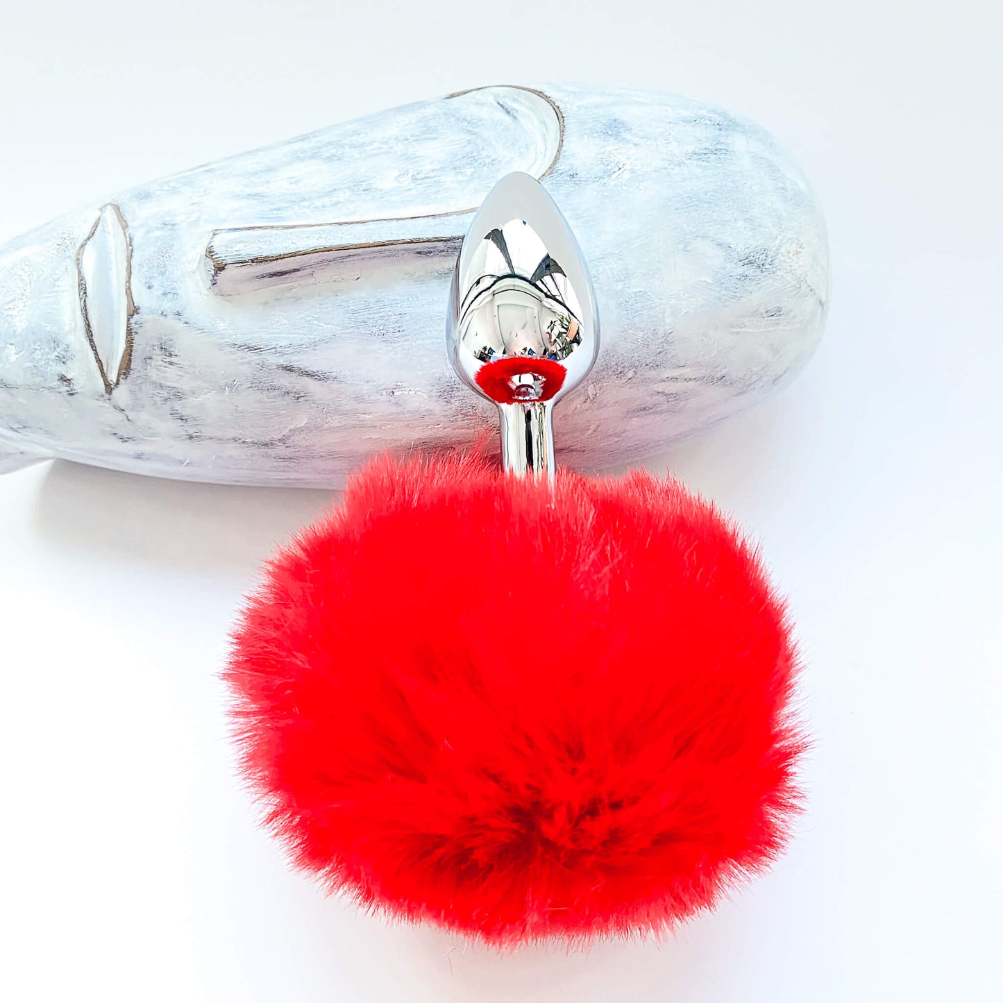 Bunny Tail Butt Plug - 2.5cm
