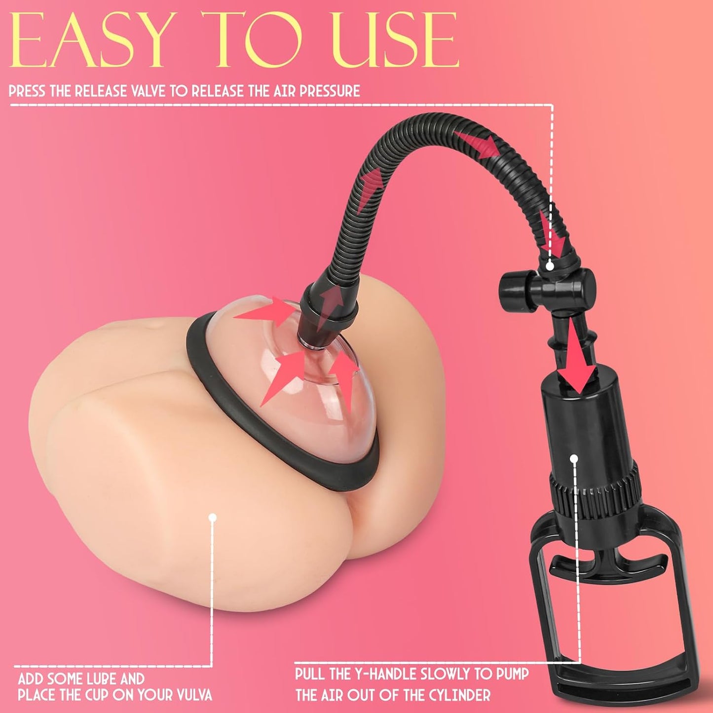 Trigger Handle Vacuum Pussy Pump