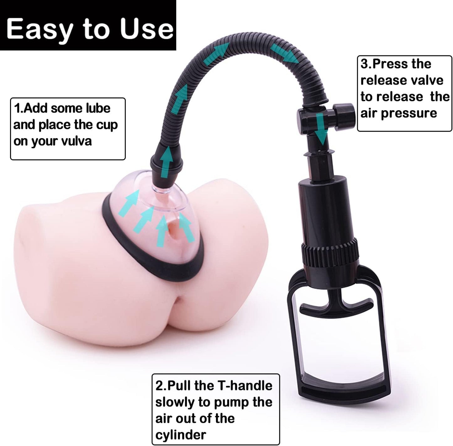 Trigger Handle Vacuum Pussy Pump