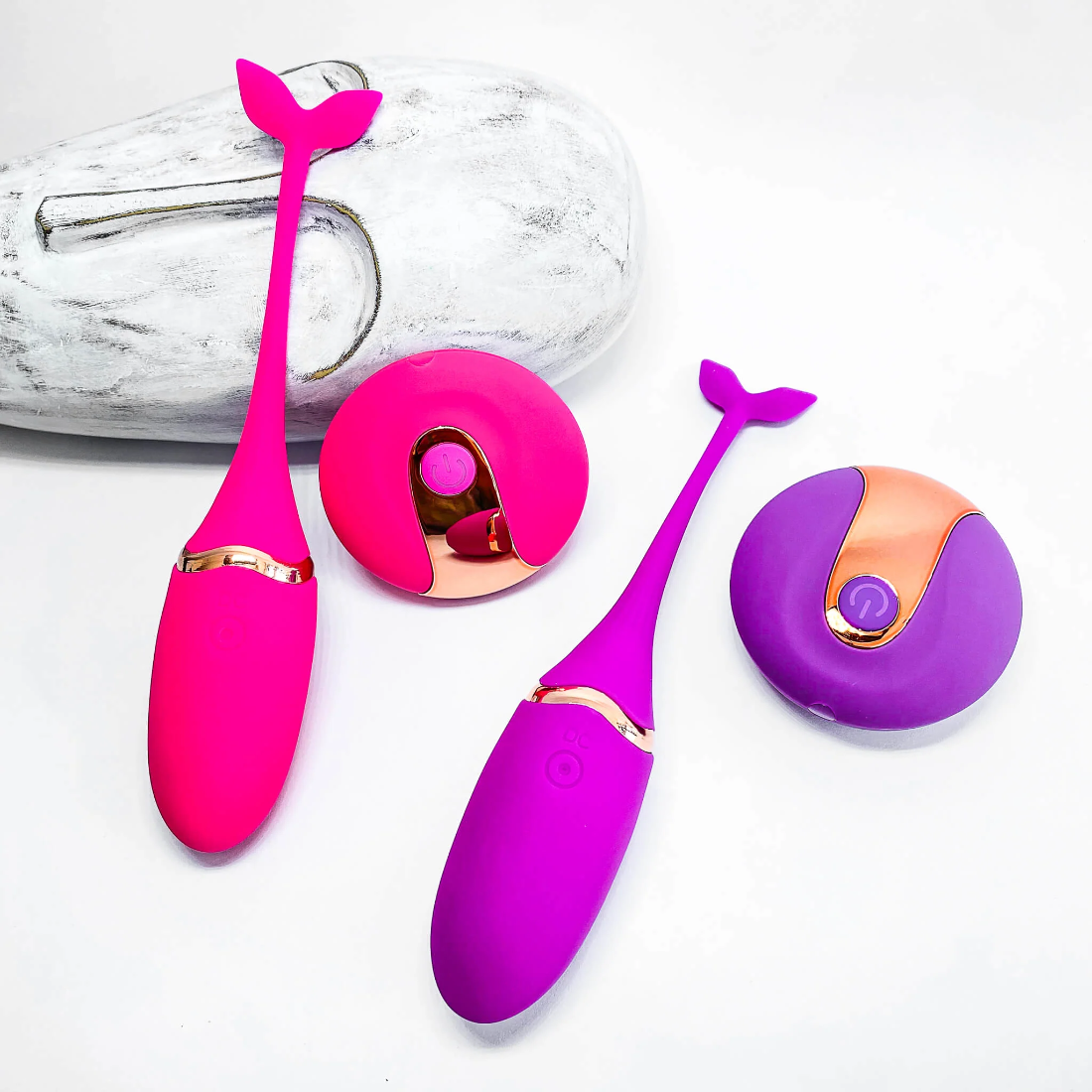 Baby Whale Insertable Remote Control Vibrator