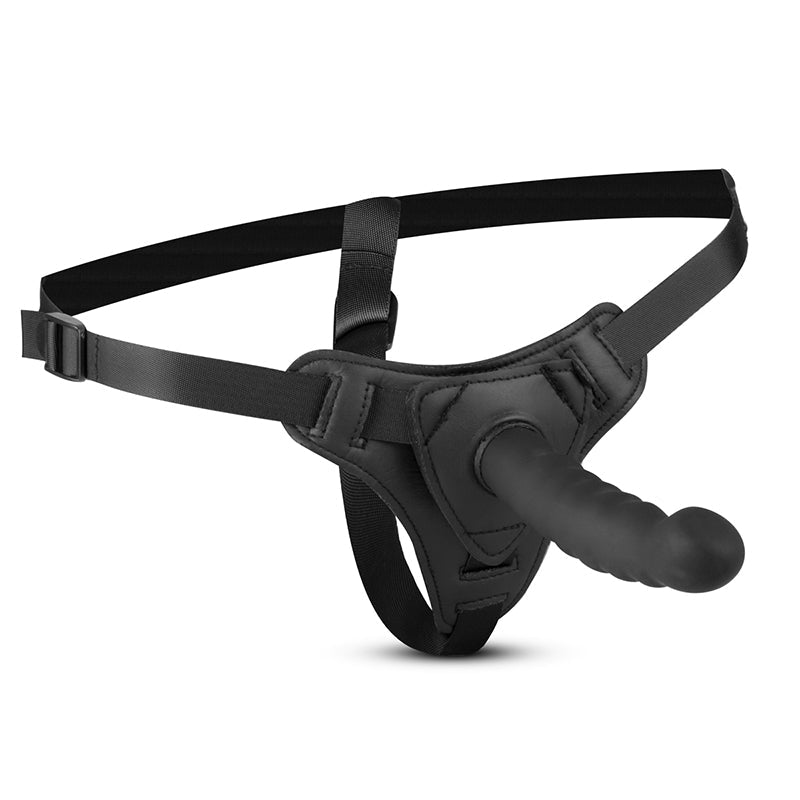 Unisex Strap-On Harness with G-Spot Dildo