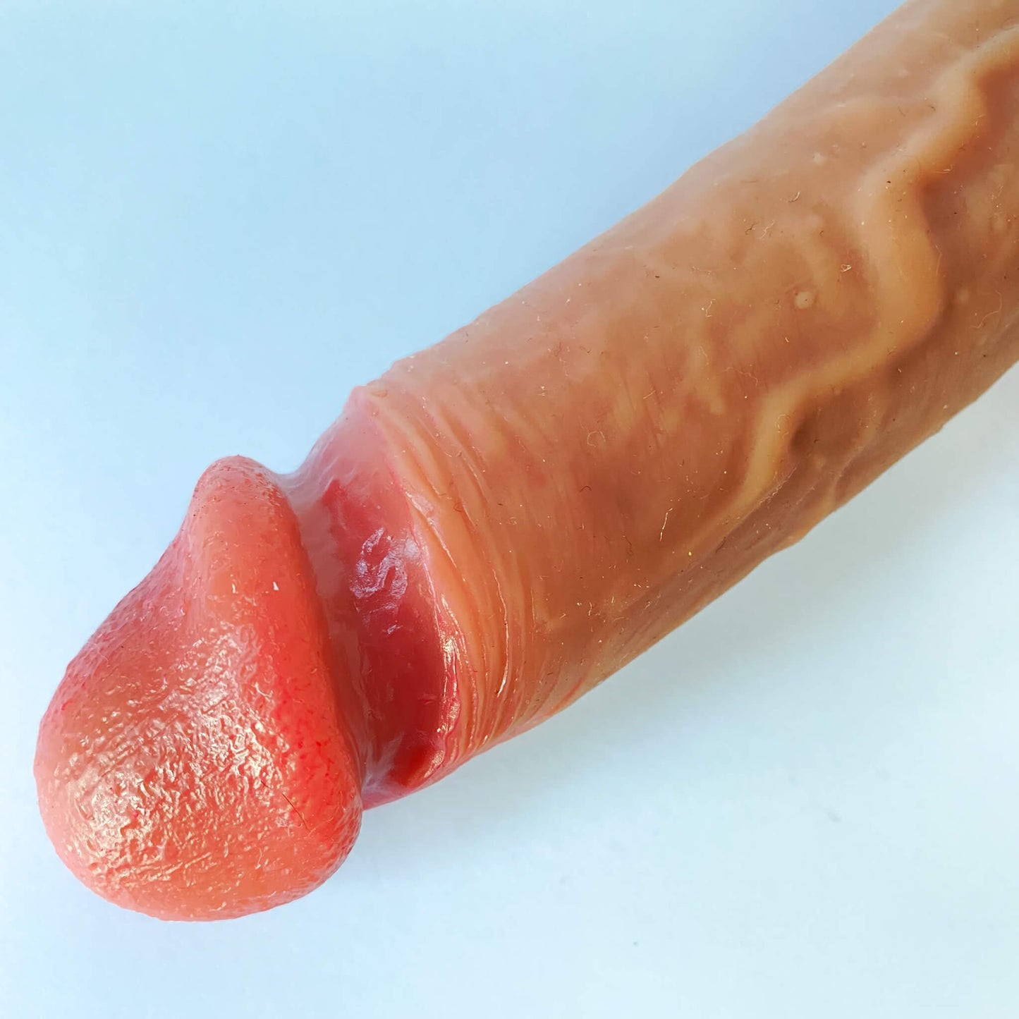 Realistic Liquid Silicone Dildo with Strong Suction Cup (20cm)