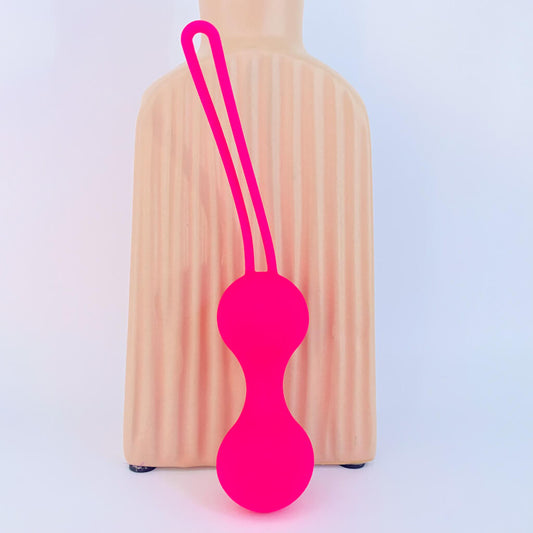 Double Silicone Kegel Ball (58g)