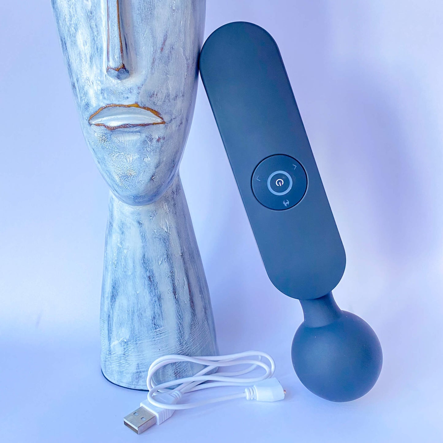 12 Speed Heated Magic Wand Vibrator with Digital Display