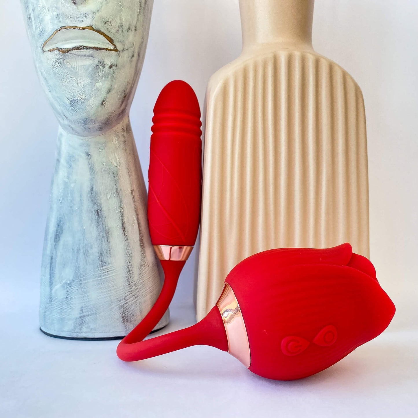 2-in-1 Rose Vibrator