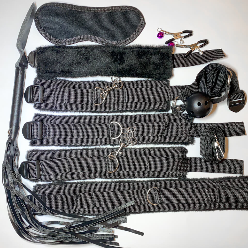 7-piece BDSM Bondage Starter Kit