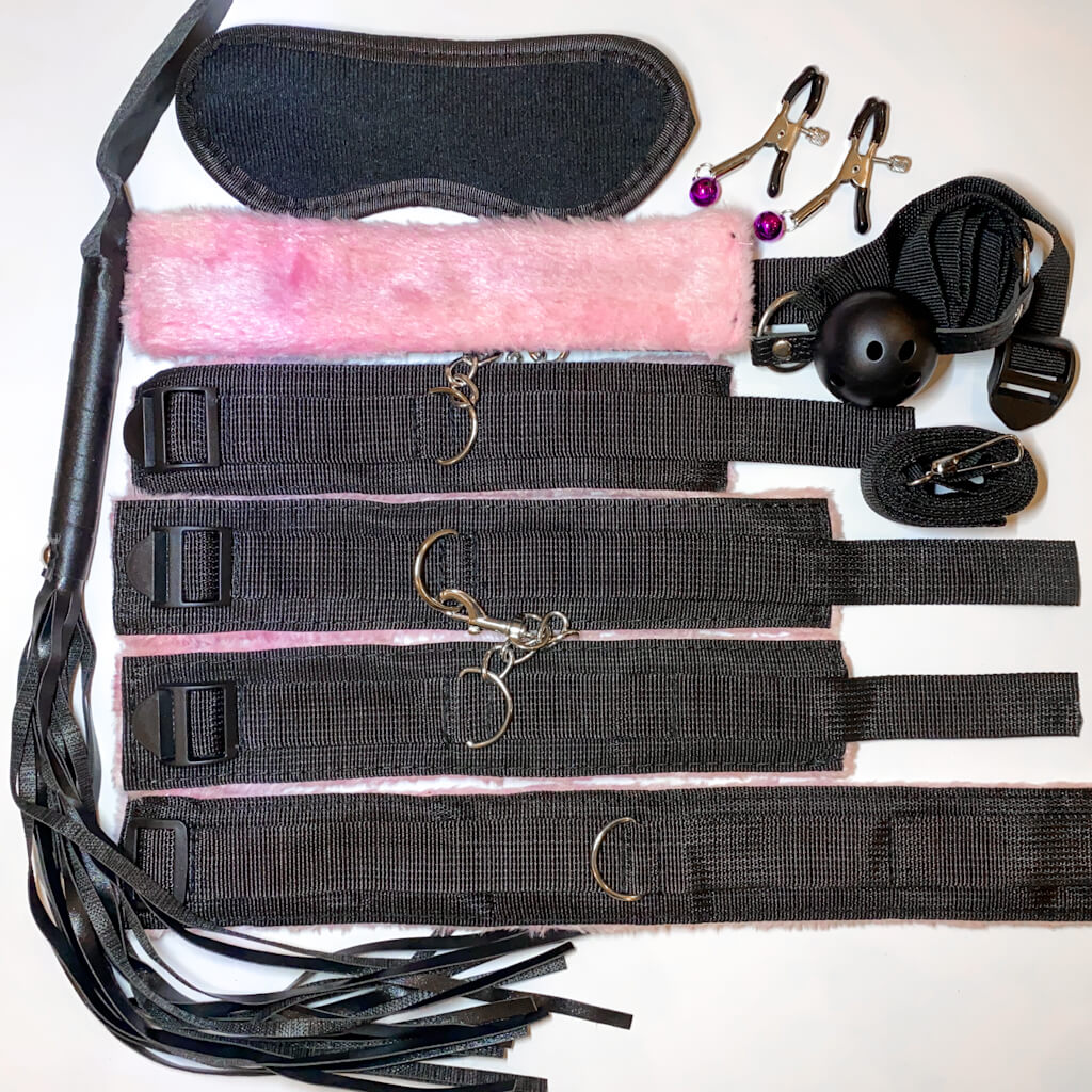 7-piece BDSM Bondage Starter Kit