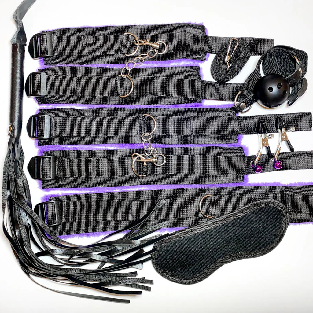 7-piece BDSM Bondage Starter Kit