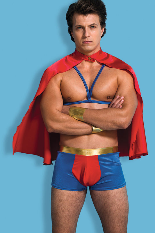 sexy men superman lingerie with features