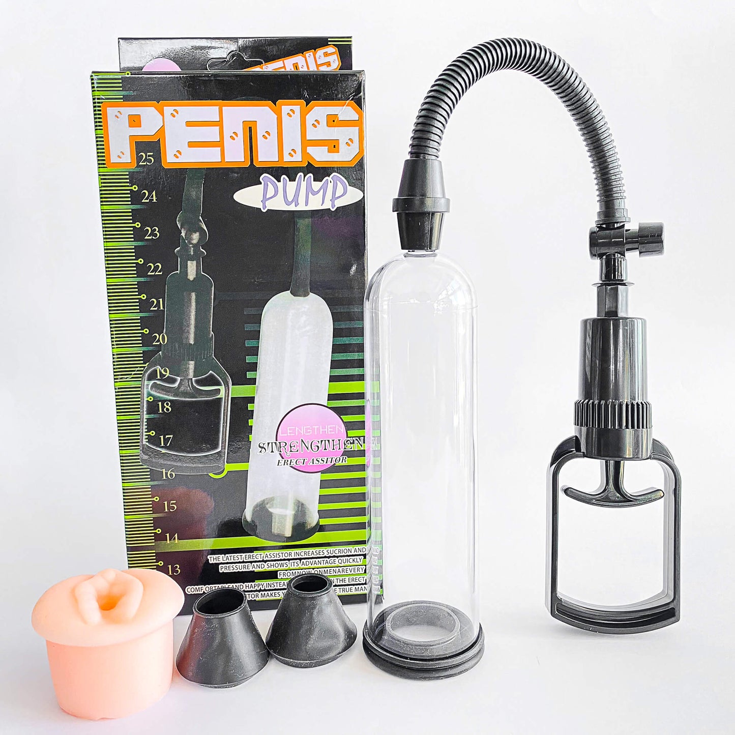 Classic Penis Pump With Vagina Attachment