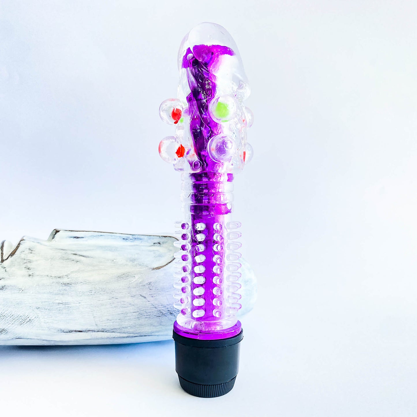 Beaded Spiky Big Bullet Vibrator Eccentric Playroom Essentials Beaded Spiky Big Bullet Vibrator Eccentric Playroom Essentials