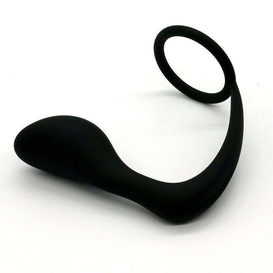 Gentleman's Glide Prostate Massager with Cock Ring