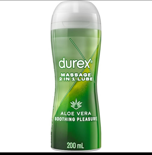 Aloe Vera Durex Massage 2 in 1 Lube