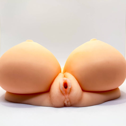 Realistic 3D Breast and Vagina Masturbator