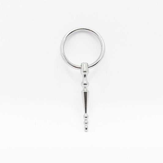 Urethral Sounding Toy with a Ring