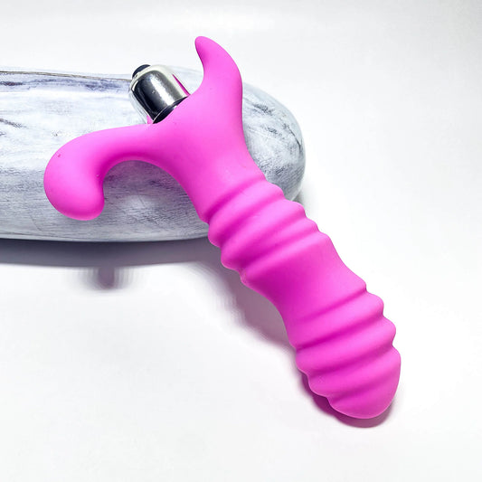 Ribbed Vaginal and Anal Massager