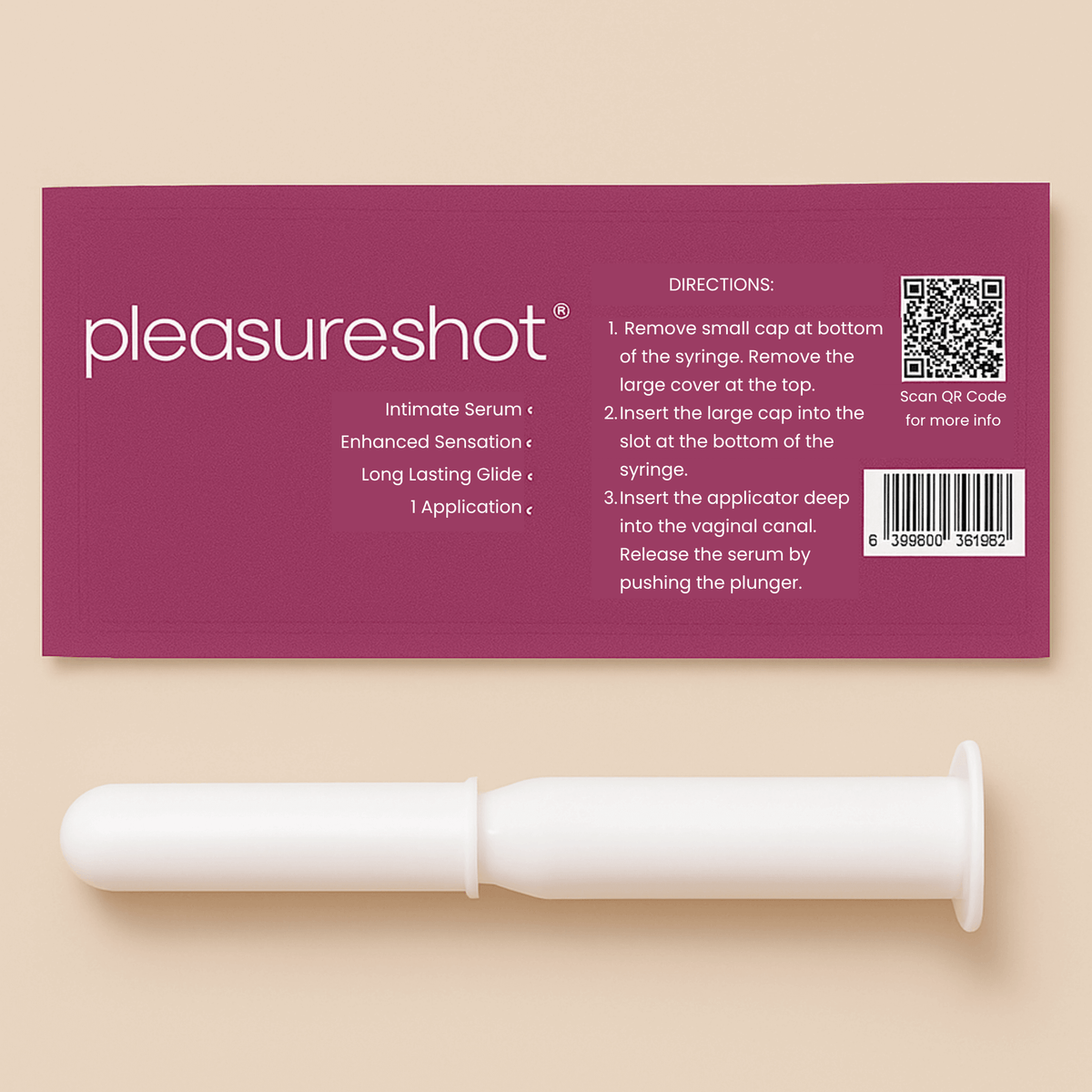 Pleasureshot Intimate Female Stimulation Serum