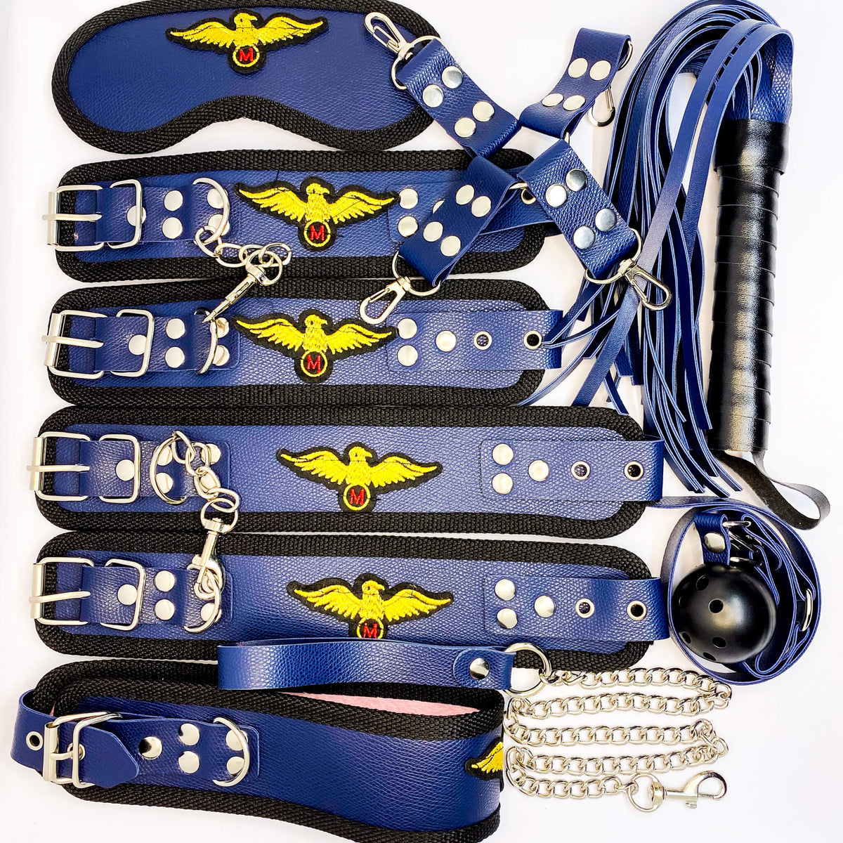 Airforce Pilot Bondage Kit - 7 Pieces