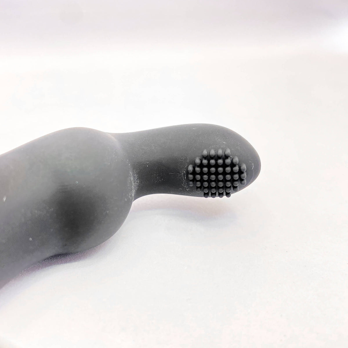 Small Ribbed Silicone Prostate Vibrator