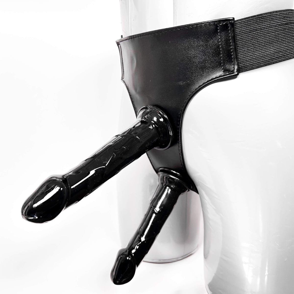 Peg Perfect Double Dildo StrapOn
(18cm/7.1Inch)