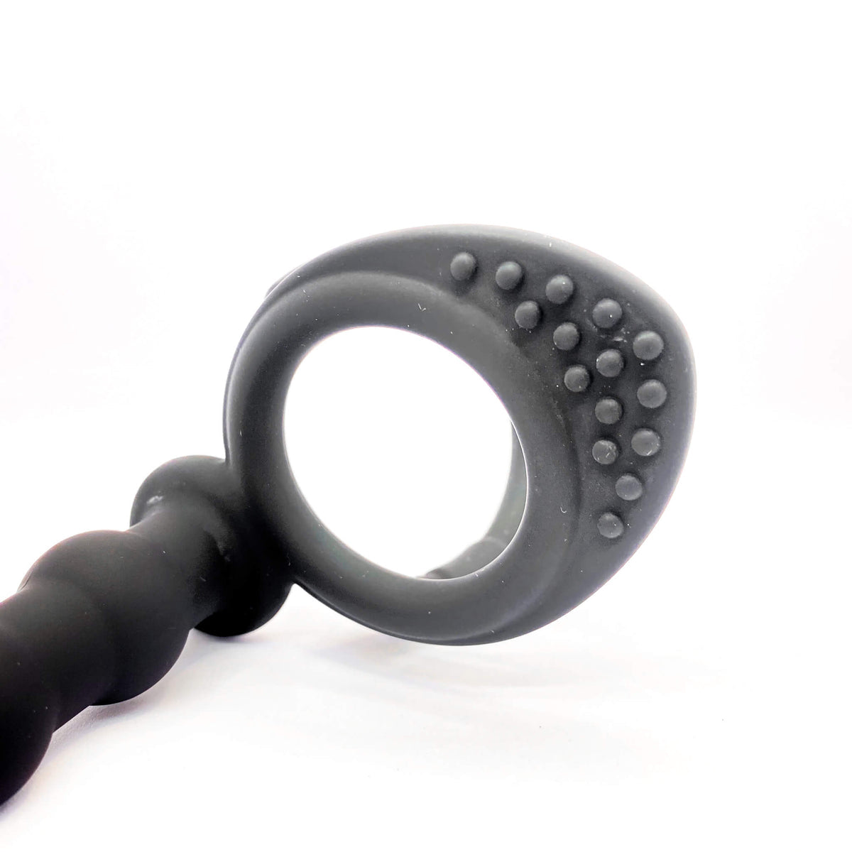 Silicone Double Penetration Strap-On Cock Ring