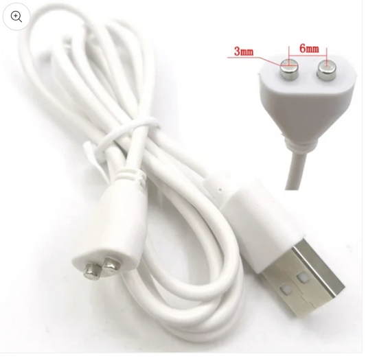 2 in 1 Rose/Tongue Magnetic USB Replacement Charger