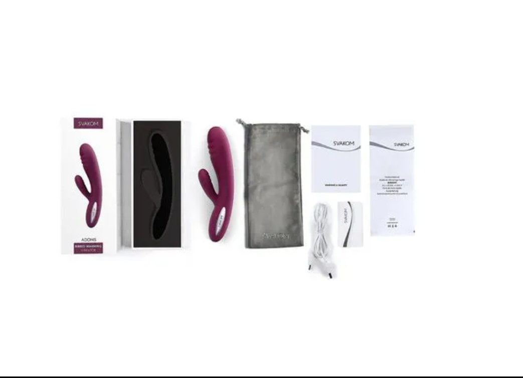 Svakom Adonis Ribbed Warming Rabbit Vibrator