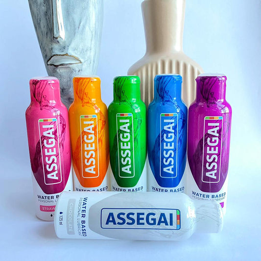 Assegai Premium Personal Lubricant - Delicious Flavours (125ml)