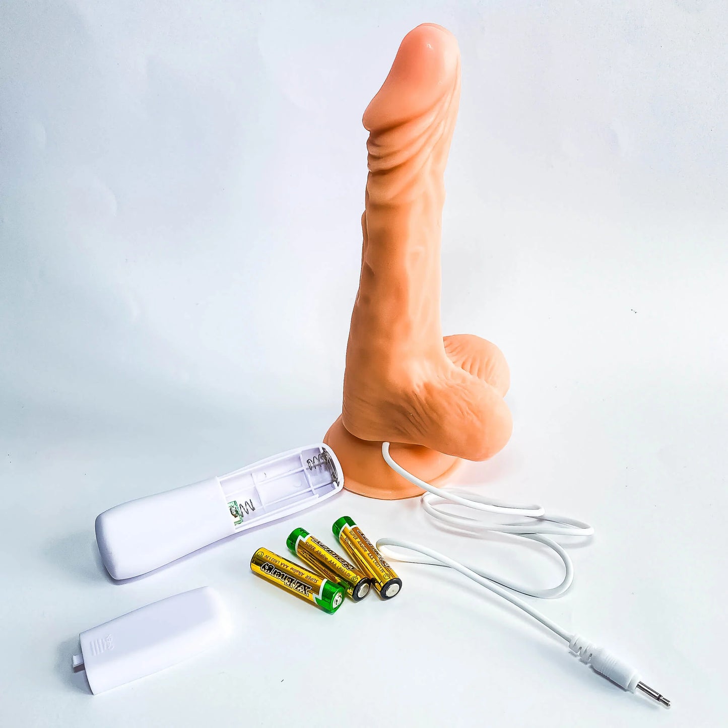 Perfect Orgasm Rotating Dildo with Remote - 20 cm