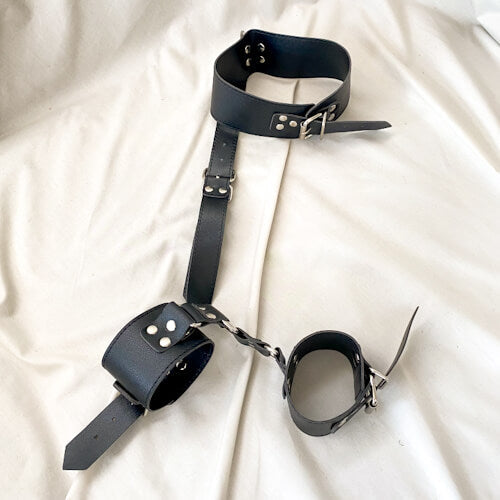 Neck n Wrist Cuffs (Bondage)