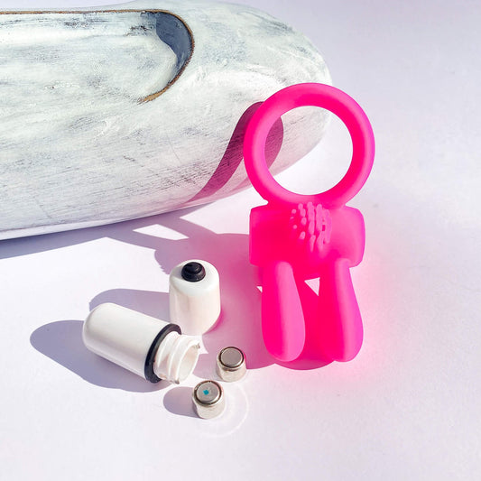 Vibrating Cock Ring with Bunny Ears